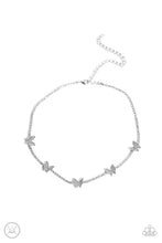 Load image into Gallery viewer, Fluttering Fanatic - White Necklace