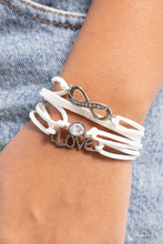 Load image into Gallery viewer, Infinitely Irresistible - White Bracelet