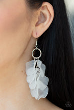 Load image into Gallery viewer, Glass Gardens -  White Earring