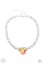 Load image into Gallery viewer, Heart In My Throat  - Orange Necklace