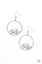 Load image into Gallery viewer, CUE THE CONFETTI - White Earring