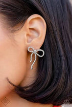 Load image into Gallery viewer, Deluxe Duet - White Earring