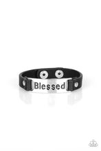 Load image into Gallery viewer, Count Your Blessings - Black Bracelet
