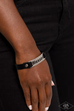 Load image into Gallery viewer, Count Your Blessings - Black Bracelet