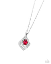 Load image into Gallery viewer, Dauntless Demure - Red Necklace