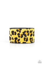 Load image into Gallery viewer, Cheetah Cabana  - Yellow Bracelet
