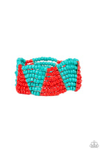 Load image into Gallery viewer, Kicking Outback and Outback Outing - Red Necklace &amp; Bracelet Set 1188S