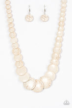 Load image into Gallery viewer, Sierra Mountains - White Necklace