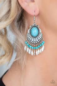 Eco Trip - Blue Earring