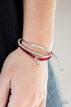 Load image into Gallery viewer, Reckless Romance -  Red Bracelet