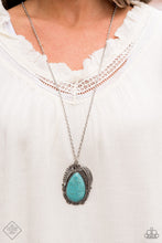 Load image into Gallery viewer, Tropical Mirage - Blue Necklace