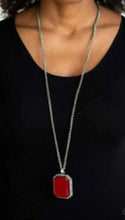 Load image into Gallery viewer, Let Down Your Hair - Red Necklace