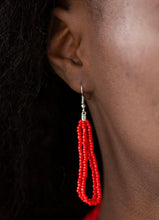 Load image into Gallery viewer, Right As RAINFOREST - Red Necklace 1022n