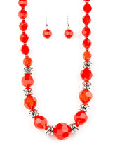 Load image into Gallery viewer, Dime and Dash - Red Necklace 1026n