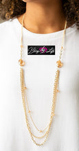 Load image into Gallery viewer, Dare To Dazzle - Gold Necklace 1018n