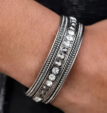 Load image into Gallery viewer, Empress Etiquette - Silver Bracelet