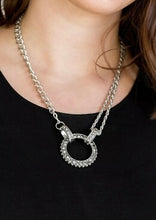 Load image into Gallery viewer, Razzle Dazzle &amp; Empress Etiquette - Silver Necklace &amp; Bracelet Set