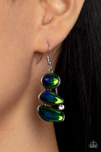 Load image into Gallery viewer, Gem Galaxy - Green Earring