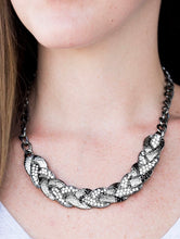 Load image into Gallery viewer, Blind Side - Black Necklace