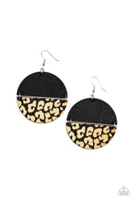 Load image into Gallery viewer, Jungle Catwalk - Black Earring 2509e