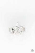 Load image into Gallery viewer, Star-Spangled Starlet - White Ring