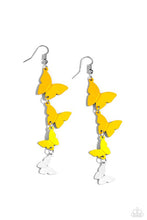 Load image into Gallery viewer, Haphazard Headliner -Yellow Earring 2934e