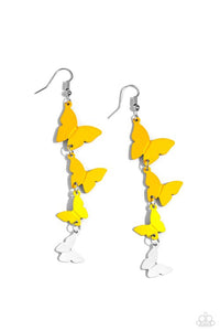 Haphazard Headliner -Yellow Earring 2934e