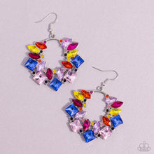 Load image into Gallery viewer, Wreathed In Watercolors - Multi Earring