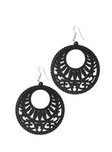 Load image into Gallery viewer, Coachella Cabana - Black Earring