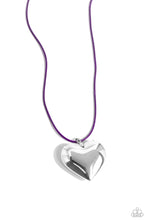 Load image into Gallery viewer, Devoted Daze -Purple Necklace 1485n