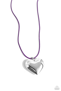 Devoted Daze -Purple Necklace 1485n