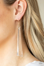Load image into Gallery viewer, Break The Ice - Gold  Earring 2753e