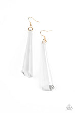 Load image into Gallery viewer, Break The Ice - Gold  Earring 2753e