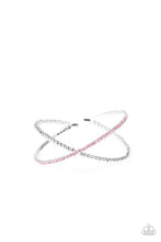Load image into Gallery viewer, Chicly Crisscrossed - Pink Bracelet