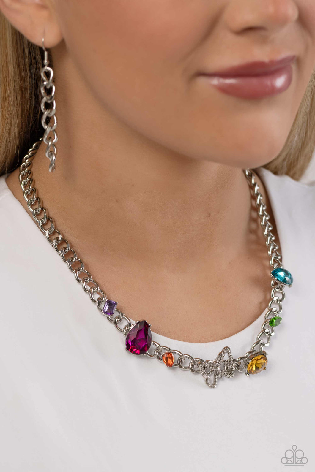 Storybook Succession - Multi Necklace 1488n