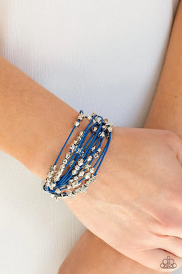 Star - Studded Affair - Blue Bracelet 1763B