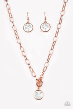 Load image into Gallery viewer, She Sparkles On -  Copper Necklace 1163N