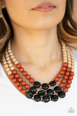 Beach Bauble - Multi Necklace 1307n