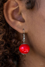 Load image into Gallery viewer, Effortlessly Everglades- Wooden Red Necklace 1211n