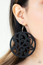 Load image into Gallery viewer, Fresh Off The Vine - Black Earring 2678E