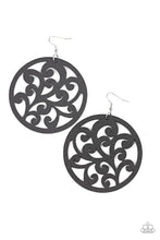 Load image into Gallery viewer, Fresh Off The Vine - Black Earring 2678E