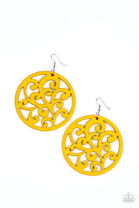 Fresh Off The Vine - Yellow Earring 2678E