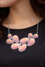 Load image into Gallery viewer, Iridescently Irresponsible - Pink Necklace 1328n