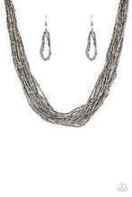Load image into Gallery viewer, The Speed of STARLIGHT - Gunmetal Necklace &amp; Bracelet Set 1185N