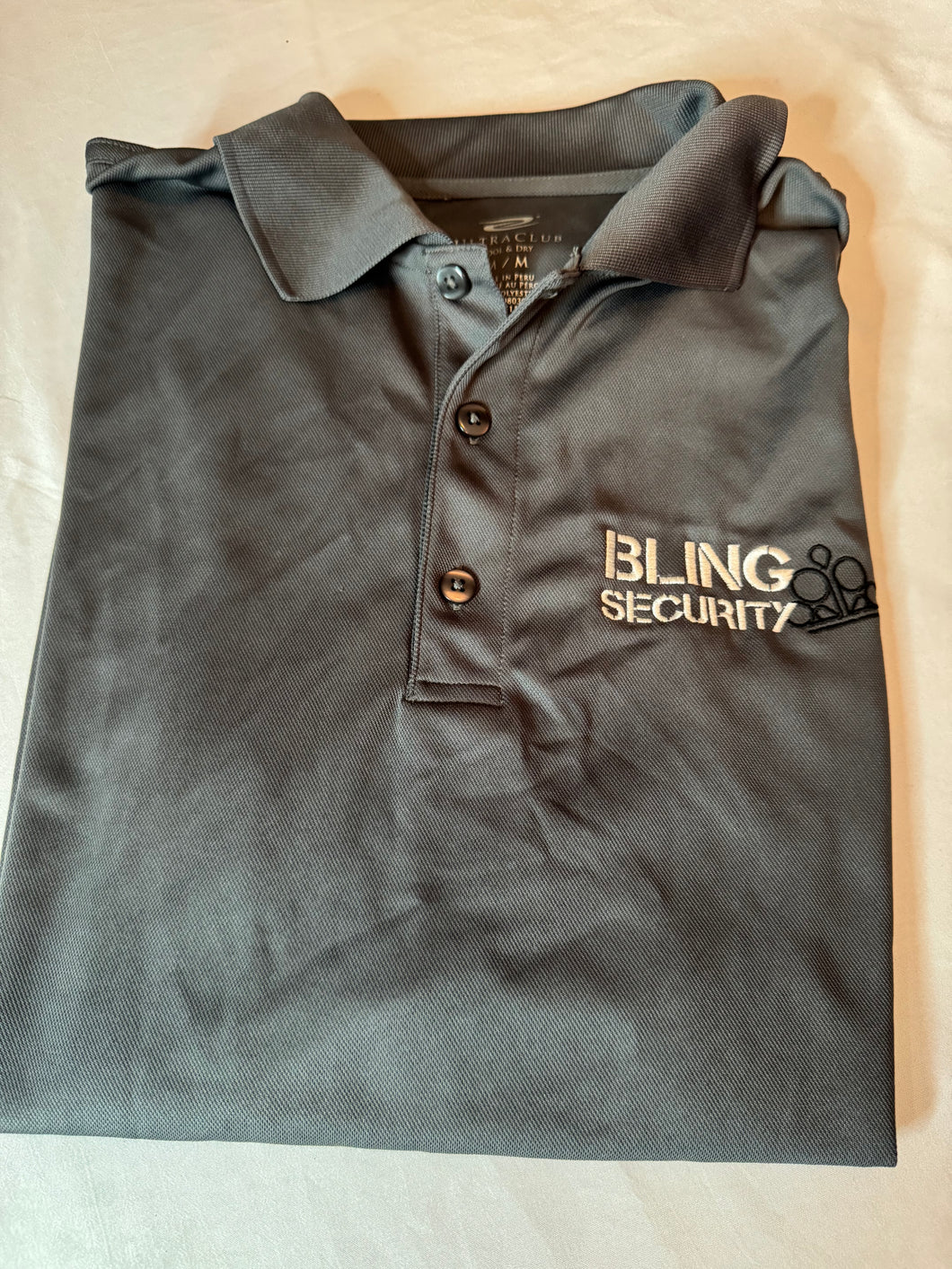 Bling Security Shirt - Medium - Pre Loved