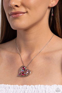 Romantic Recognition - Pink Necklace 1493n