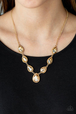 Socialite Social - Gold Necklace 1025N