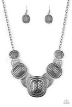 Load image into Gallery viewer, Prehistoric Powerhouse - Silver  Necklace 7n