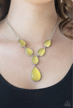 Load image into Gallery viewer, Dewy Decadence - Yellow Necklace 1260N
