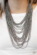 Load image into Gallery viewer, Dauntless Dazzle - Black Necklace 1186 N